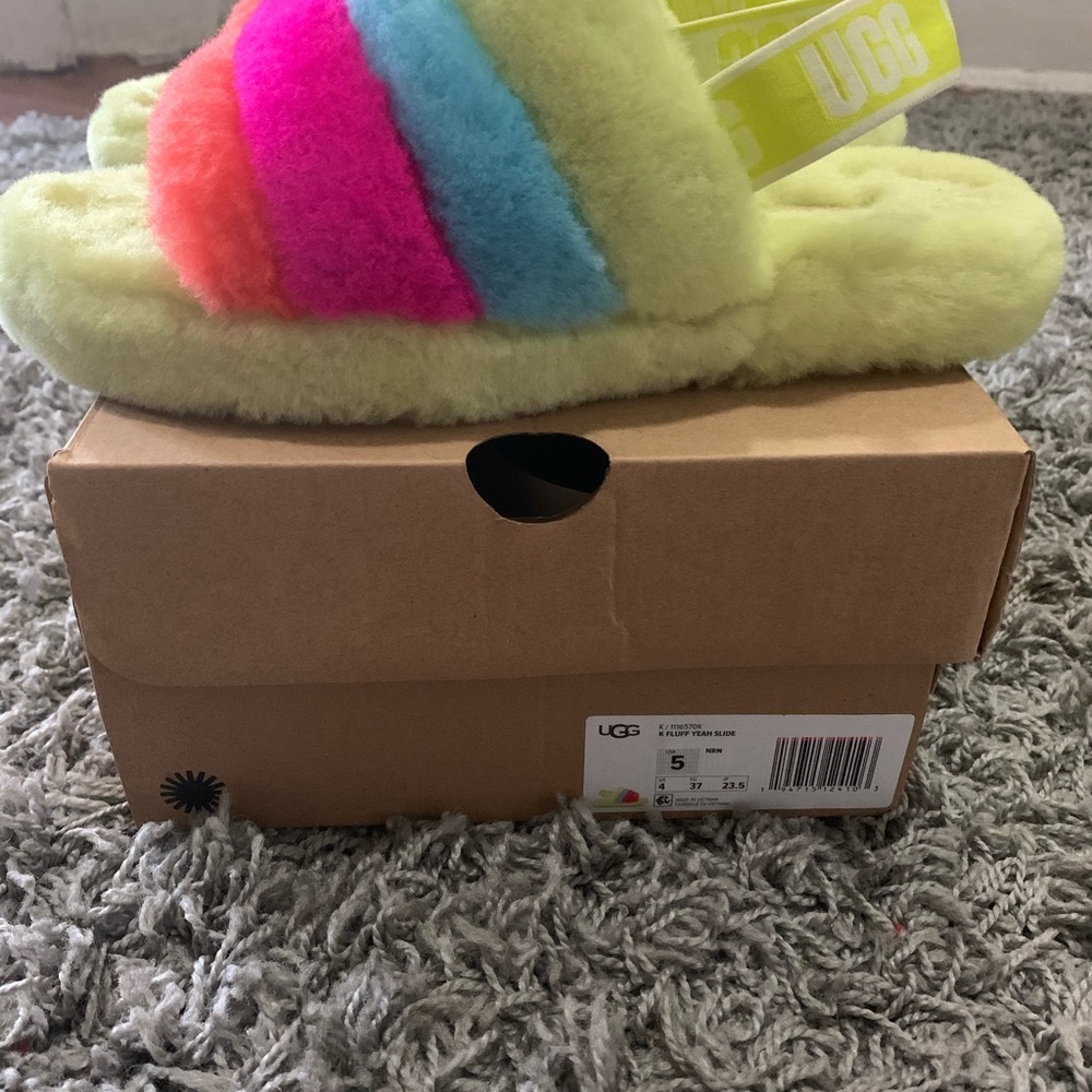 Ugg fluff Yeah slide (sandal) - Picture 4 of 10